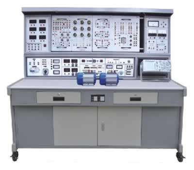 立式电工模电数电电气控制(带直流电机)实验平台