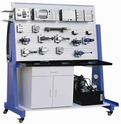 工业型高级PLC控制液压教学实训设备