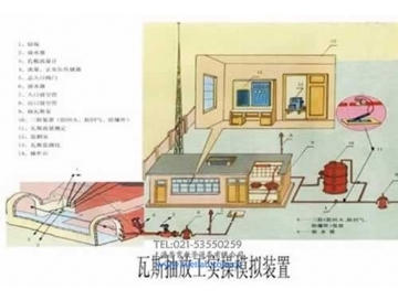 瓦斯抽放工实操模拟装置