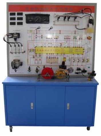 帕萨特发动机点火与喷射系统示教板