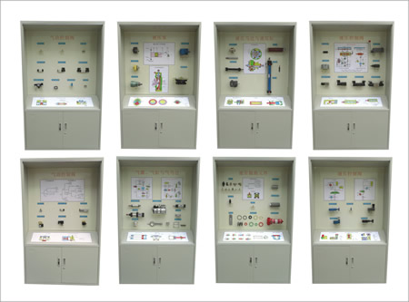 气动液压示教陈列柜